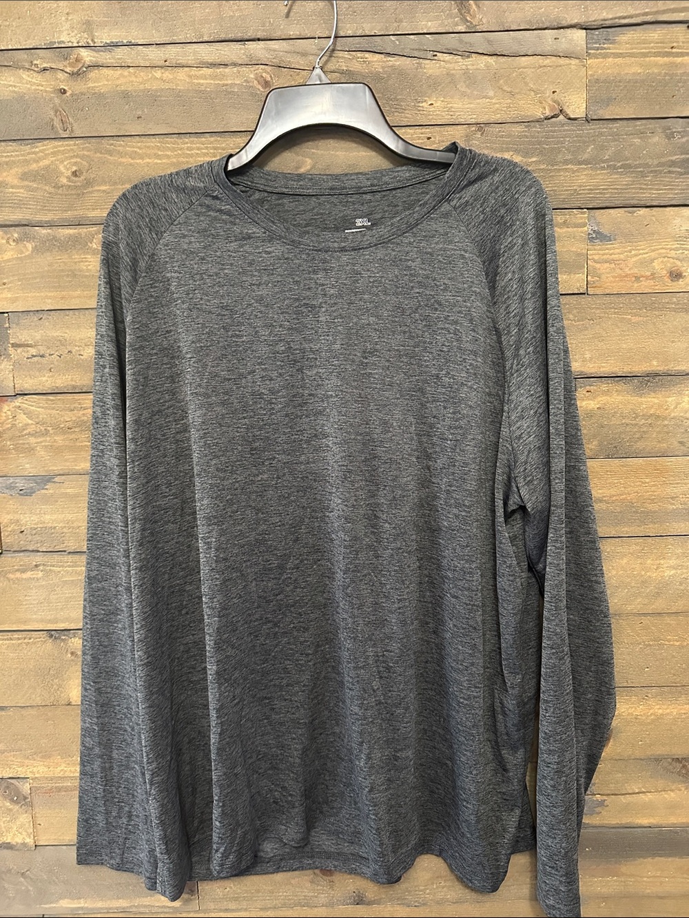 Basic Gray Long Sleeve Tee